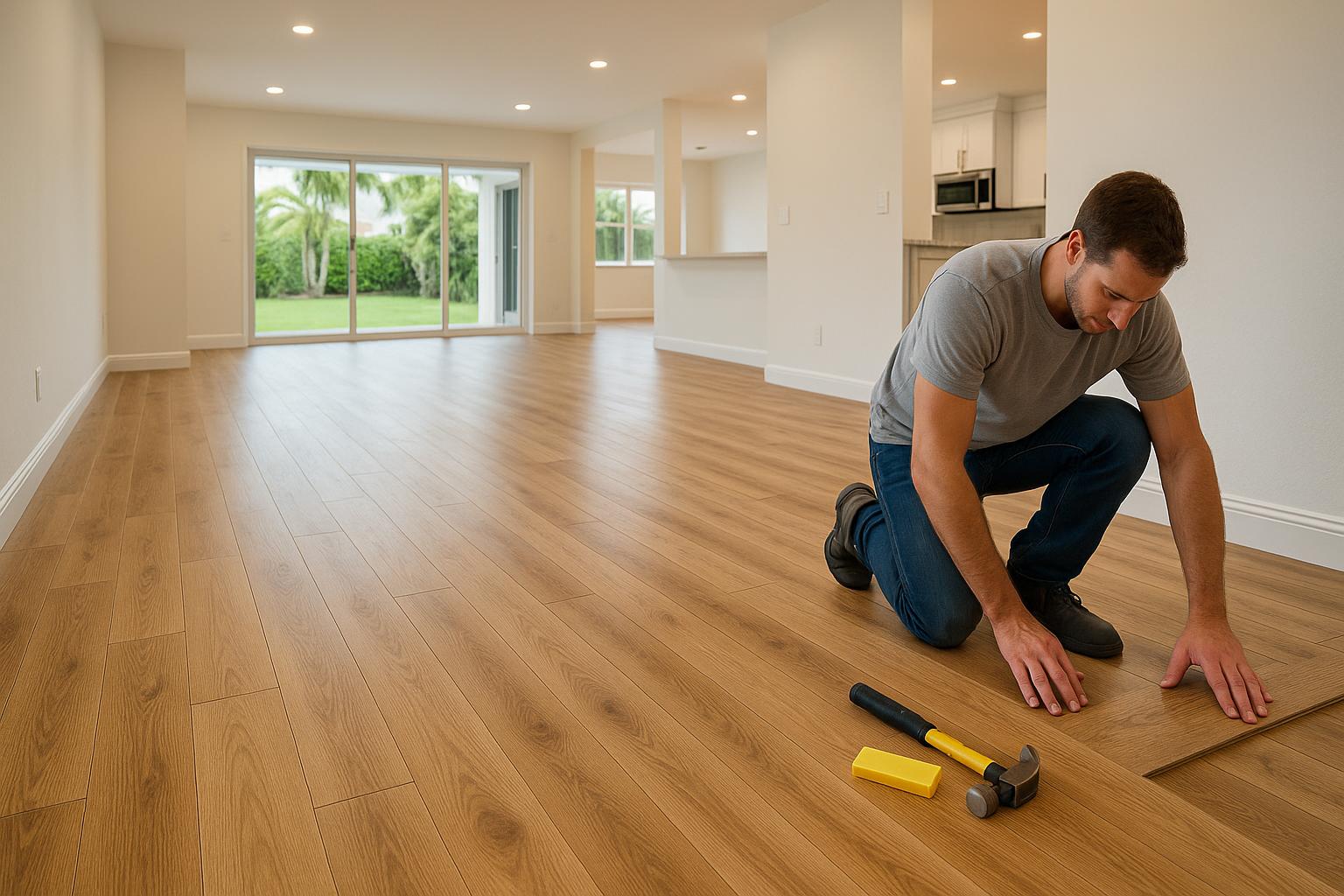 Flooring Installation service by Citadel Foundation Contractors